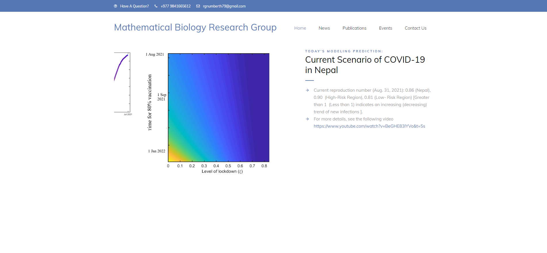 Mathematical Biology Research Group